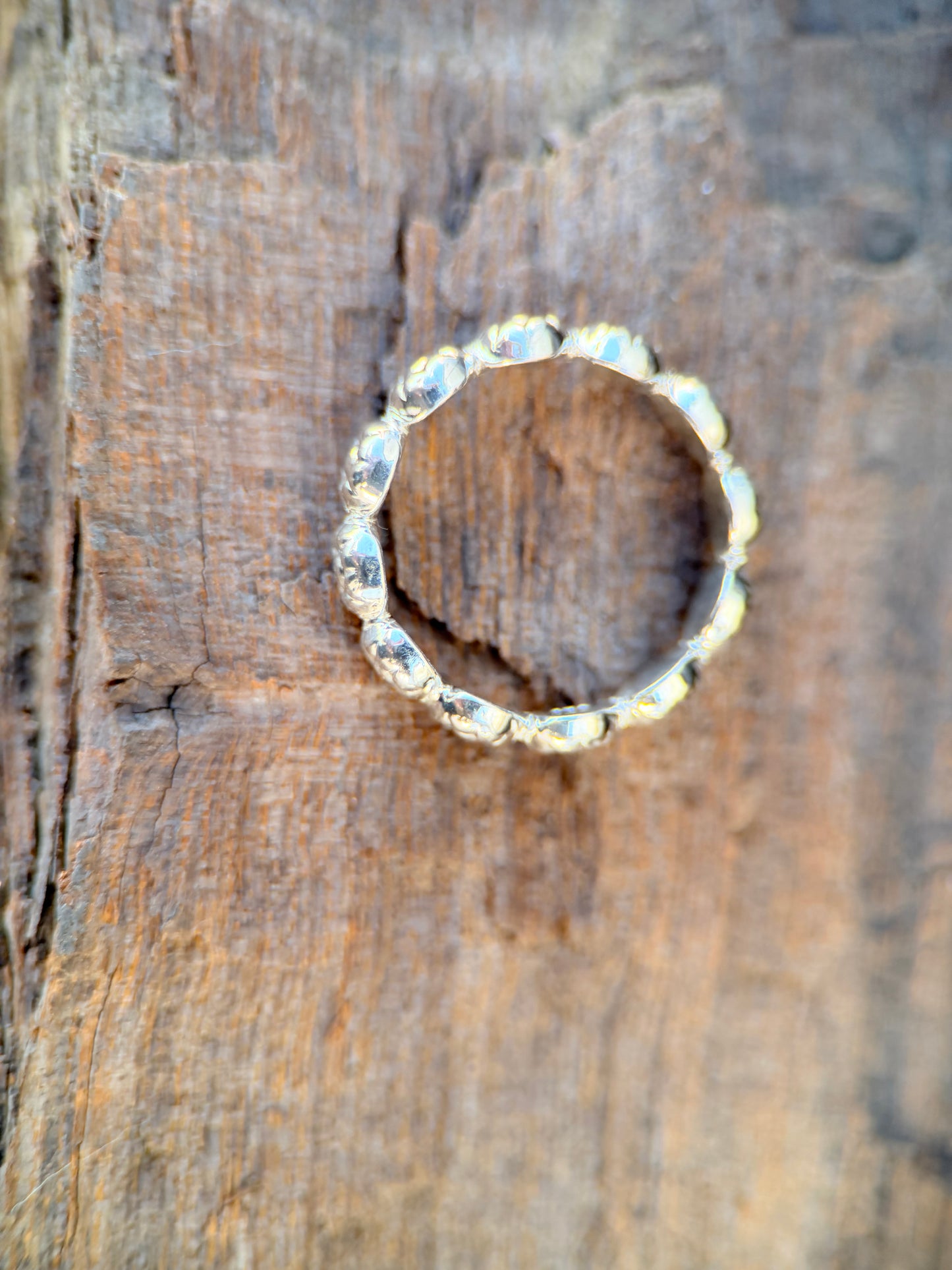 Daisy stacker ring Large.